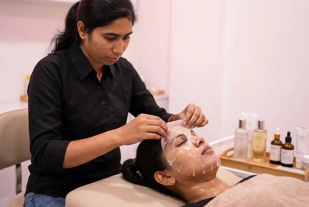 Radiant results of a Korean Glass Skin Facial